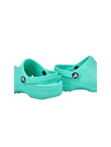 Crocs Dép clog trẻ em cổ điển màu xanh lá cây 2069913WM - Phá - Xem 5