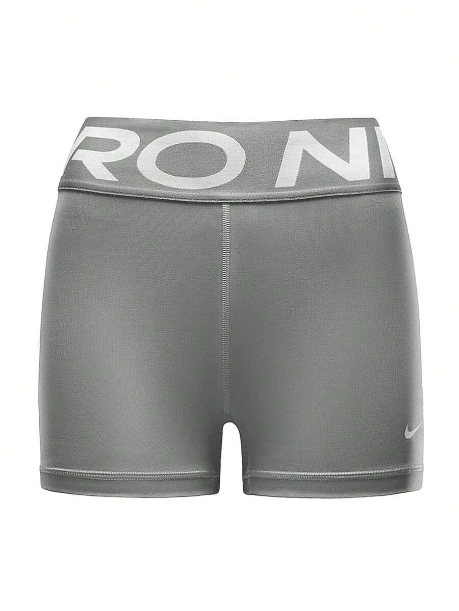 Nike Pro Sculpt Women's High-Waisted Shorts Grey - Army Green - View 1