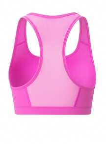 Puma Mid Impact 4keeps Women's Bra Pink - Pink - View 2