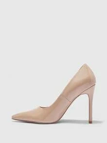 CUCCOO BIZCHIC Women's Pointed Toe Elegant Versatile High Heels For Daily Commute - Apricot - View 10
