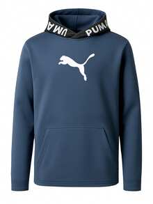 Puma Men's Hoodie Blue - Blue - View 1