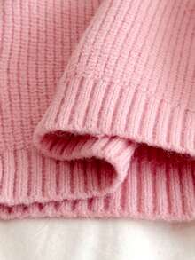 Áo khoác cardigan màu hồng thêu nơ dễ thương cho bé gái, thích hợp mặc hàng ngày. - Bụi hồng - Xem 8
