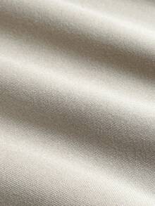 Manfinity ZONE917 男士字母与花卉印花抽绳腰袋阔腿宽松休闲运动裤，男士花裤，男士宽松运动裤，男士奶油色慢跑裤，带花慢跑裤，带花运动裤，2000 年代风格 - 卡其色 - 查看 7