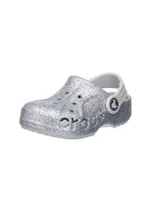 Crocs CLASSIC CLOG Kids' Clogs Easy To Clean Ergonomic Waterproof Beach Casual Daily 207014-040 - Silver - View 5