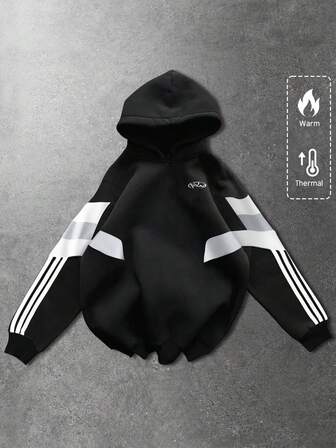 Sudadera con capucha para hombres, sudadera con capucha de estilo deportivo estadounidense de streetwear, otoño/invierno