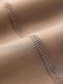 LUVLETTE 1 件 80g/200g/300g 女士性感透明咖啡棕色紧身裤，秋冬羊毛连裤袜，适合商务和性感造型，羊毛衬里紧身裤，温暖打底裤