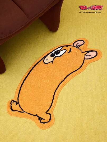 TOM & JERRY X Joivida 1 件装地毯 – 正版卡通地垫，柔软毛绒家居装饰