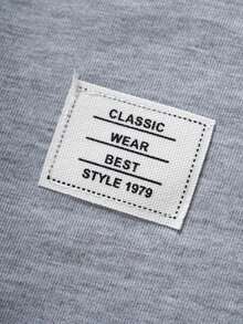 男童撞色长袖T恤，休闲舒适，时尚百搭，面料柔软，适合日常穿着、上学、郊游、户外活动，四季皆宜。 - 藏蓝色 - 查看 6