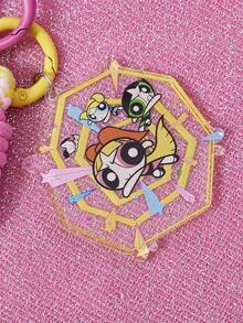 THE POWERPUFF GIRLS X SHEIN Keyrings & Keychains - Multicolor - View 3