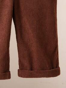 Souflis Souflis 2025 Pantaloni casual blu navy autunno/inverno per bambini piccoli, versatili per uscite, scuola, gioco e altro ancora - Blu Navy - Visualizzare 5