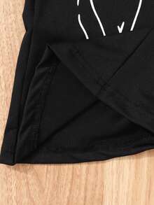 Sparklyn Pantalones acampanados retro para niñas, otoño/invierno - Negro - Ver 3