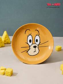 TOM & JERRY X Joivida 1 件陶瓷餐盘，适用于家庭、客厅、餐厅、厨房，可用作零食盘、糖果盘、甜点盘、沙拉碗、储物盘、蛋糕盘、水果盘、餐盘、碗，可盛放谷物、蔬菜、肉类、面包，适用于家庭聚会、派对、餐厅、野餐、婚礼庆典、派对服务托盘。 - 彩色 - 查看 5