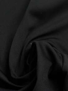 Olithes French-Style Elegant Fitted V-Neck Crossover Red Women's Top And Straight-Leg Black Suit Pants, Two-Piece Set, Women's Long-Sleeved Top And Black Suit Pants, Spring/Summer Long-Sleeved Top. - Red - View 6