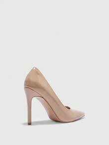 CUCCOO BIZCHIC Women's Pointed Toe Elegant Versatile High Heels For Daily Commute - Apricot - View 9