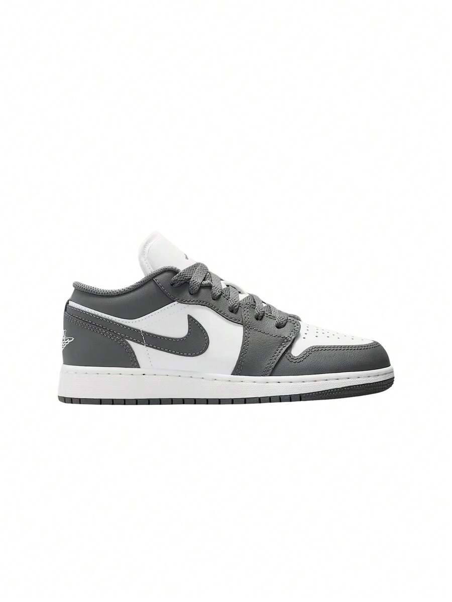Nike Jordan 1 Low Kids Shoes Iron Grey / Summit White 553560