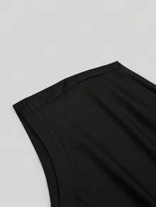 Sweetra 3件套加大码女式休闲舒适斜肩上衣套装 - 彩色 - 查看 8
