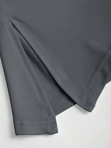 Sweetra Áo thun nữ tay ngắn cổ tròn màu trơn thoải mái, dễ chịu - Nhiều màu - Xem 7