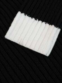 GlowEve 黑色开衫毛衣，新款高品质时尚百搭女士针织外套