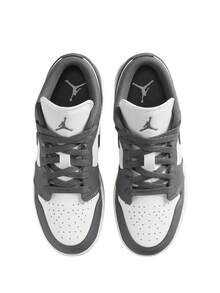 Nike Jordan 1 Low Kids Shoes Iron Grey / Summit White 553560