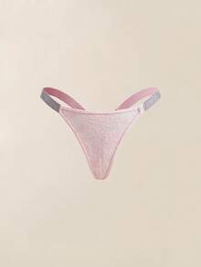 Snug Zone 3件套女士性感蕾丝吊带透明内裤 - 彩色 - 查看 3