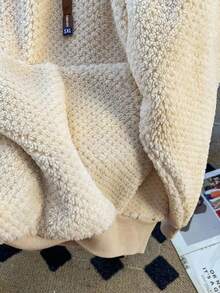 GlowEve 25件秋冬新品高端小众毛绒连帽卫衣