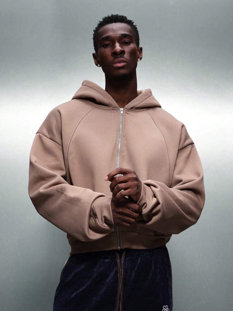 PLAYBOY X SUMWON Zip Up Hoodie With Drawstring