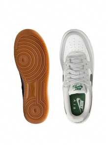 Nike Air Force 1 Kids Sneakers Photon Medium Brown / White CT3839 - Photon Dust/Fir/Gum Medium Brown/White - View 4