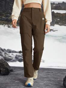 In My Nature Quần hai mảnh đi bộ đường dài cắm trại đi làm trong thành phố dành cho nữ - Màu nâu Sô-cô-la - Xem 6