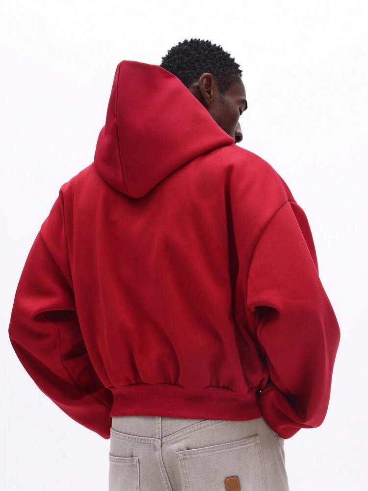 NY-Logo-Hoodie mit Mitteltasche