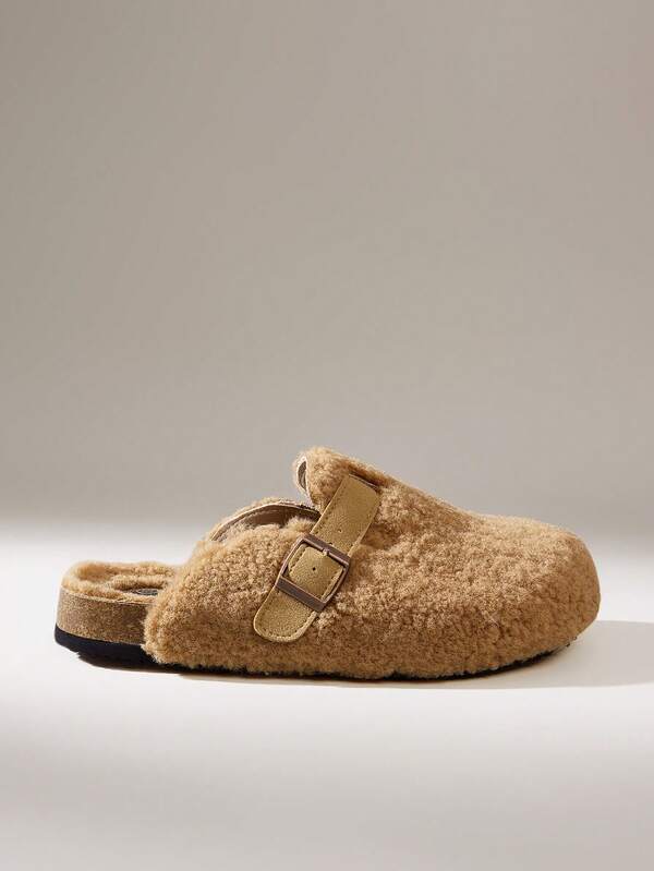 Solecia Women's Comfortable Slip-On Slippers, Casual Autumn/Winter For Christmas