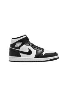 Nike Jordan 1 Mid Women's Shoes White / Black DV0991 - White/Black/White - View 1