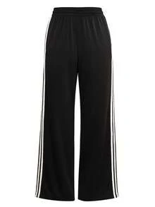 Adidas Originals Satin Wide Women's Racksuit Bottoms Black - Black - View 2