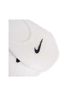 Nike 3 Pack Everyday Lightweight Women's Training Socks White - Black and White - View 3