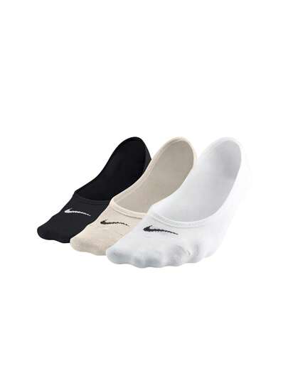 Nike 3 Pack Trainning Footie Women Socks Multi