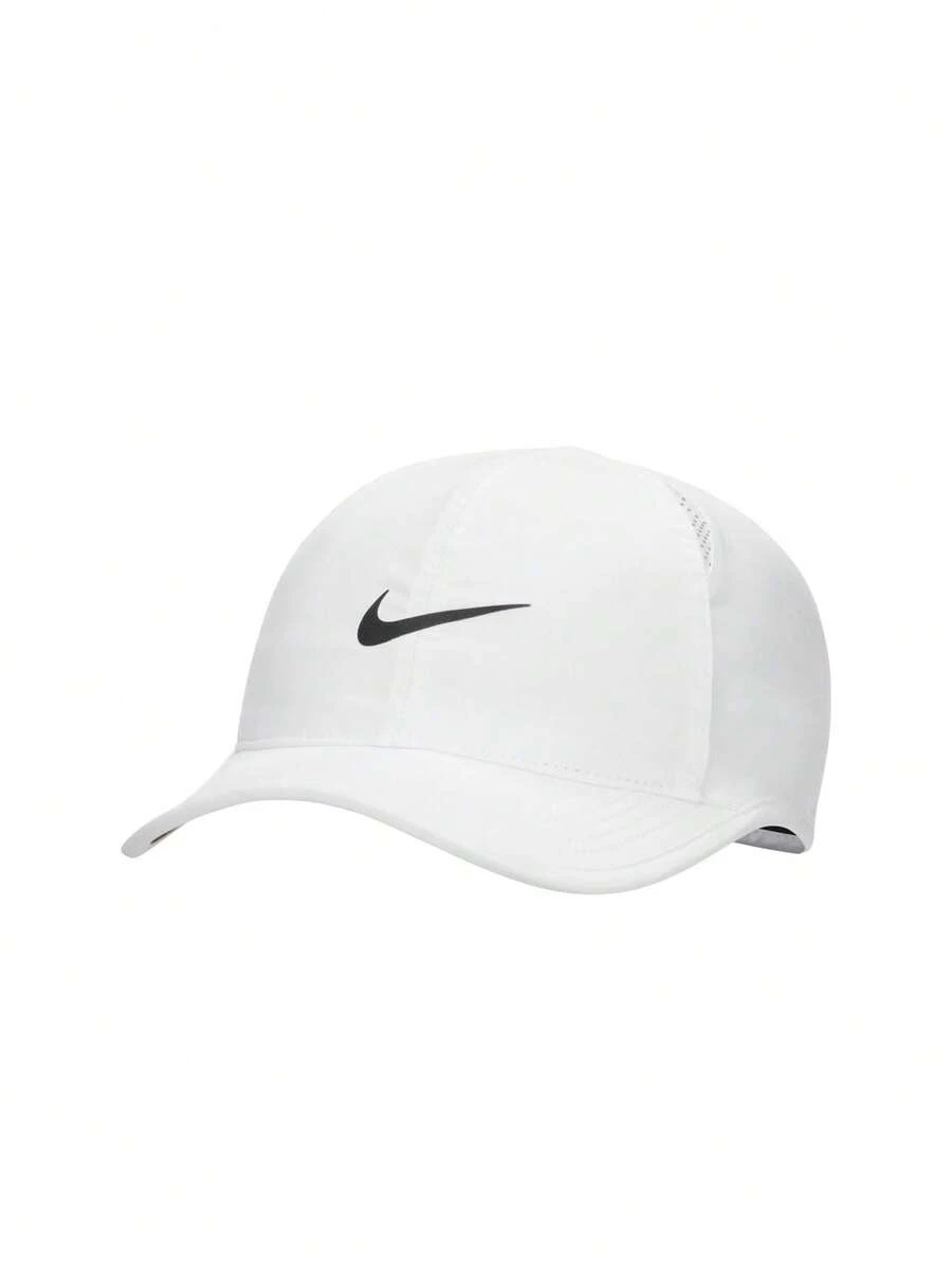 Nike Dri-Fit Club Men's Tennis Hat White - Đen và trắng - Xem 1