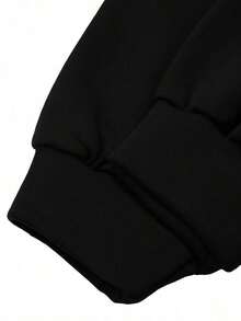 Camisa de manga corta para damas con cuello redondo y estampado, cómoda para uso casual, ligera y transpirable, con estilo moderno y juvenil, corte regular y fácil de combinar - Negro - Ver 5