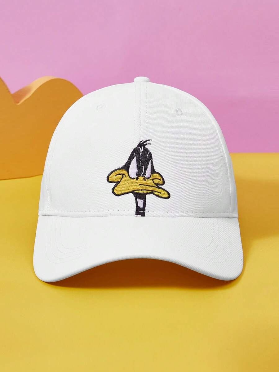 LOONEY TUNES X SHEIN Women Baseball Cap - White - View 1