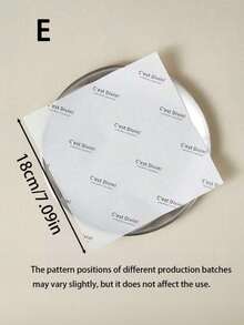 40 tờ giấy nướng họa tiết hoạt hình tối giản, giấy gói quà bánh quy ngày lễ tình nhân, giấy thủ công, khay nướng, giấy gói thực phẩm chống dầu, dụng cụ và phụ kiện nhà bếp. Cách sắp xếp họa tiết của các lô hàng khác nhau có thể thay đổi đôi chút. - Nhiều màu - Xem 17