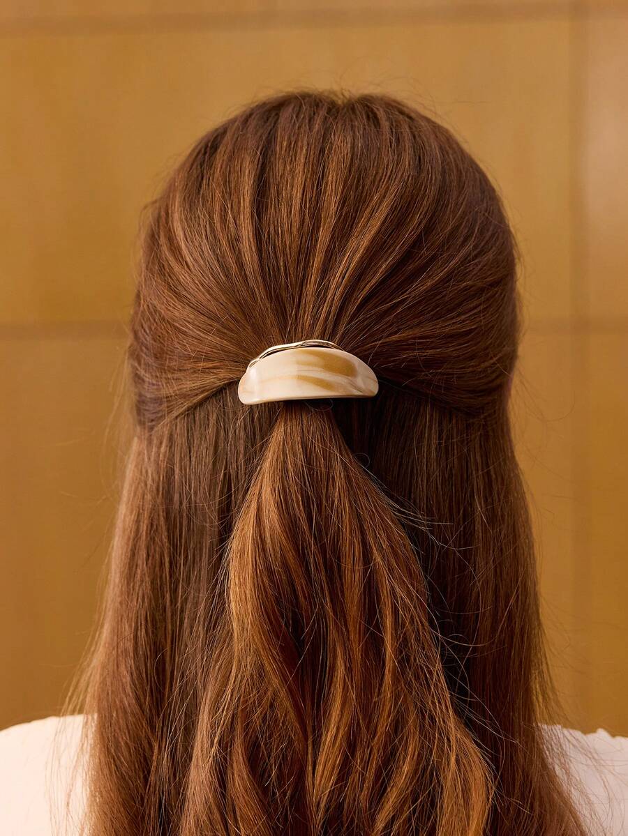MOTF PREMIUM NEW MINIMALIST LUXURY EVERYDAY HAIR TIES - wheat color - View 2