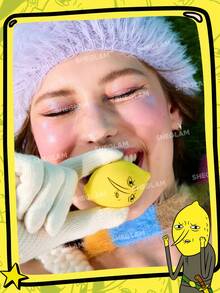 Adventure Time | SHEGLAM Lemongrab Sponge - Yellow-Round - View 3