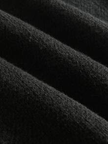 Manfinity ZONE917 Uomo Maglione con modello scheletro spalle cadenti - Cachi - Visualizzare 5