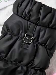 PETSIN 1 pieza Chaqueta para perro de 3 capas, abrigo cálido para perros pequeños y medianos, disponible en 8 colores, para otoño/invierno - Negro - Ver 6