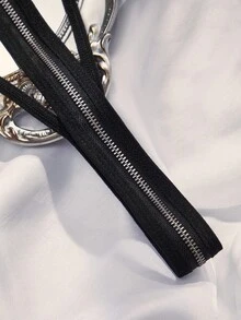 SpicyHot Zipper Crotch Alluring Sexy Women's Panties - Black - View 4