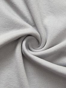 Easithlete 标语图案落肩运动 T 恤