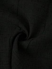 Ellevyn Áo sơ mi dài tay dáng rộng thoải mái dành cho nữ cỡ lớn, thích hợp mặc đi làm công sở. - màu đen - Xem 4