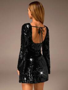 Avantive 秋季/冬季/返校季/乡村音乐会服装/女士音乐会服装/外出服装/生日服装/万圣节服装/休闲/千禧年/2000年代/千禧年服装/90年代/性感服装/西部牛仔女装/波西米亚风/乡村风/俱乐部/办公室/鸡尾酒会/复古 - 黑色 - 查看 2