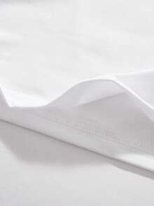 StoneGrade 男士字母印花圆领休闲夏季短袖T恤 - 白色 - 查看 5