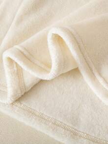 Girls Cute Bear Plaid Flannel Cozy Pajama Set - Apricot - View 8