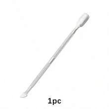 1/3/5PCS Cuticle Pusher Remover And Cutter, Double Head Stainless Steel Cuticle Cleaner Nail Polish Remover,Nail Supplies,Nail Tools,Nail Art Tools,Back To School,Nails,Nail Tools For Press On Nails - Silver - View 6
