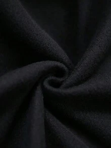 Sudadera hoodie sweatshirt dama mujer gorro capucha manga larga estampado moño lazo femienino otoño invierno - Negro - Ver 4